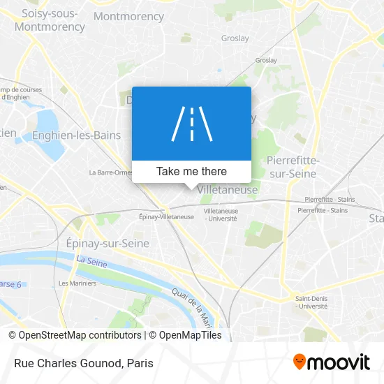 Rue Charles Gounod map