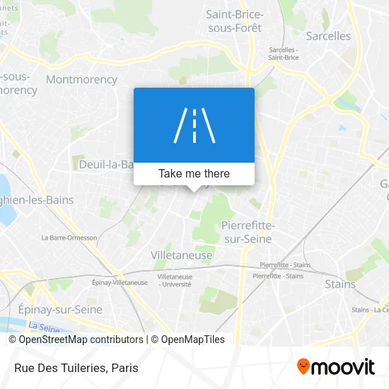 Rue Des Tuileries map