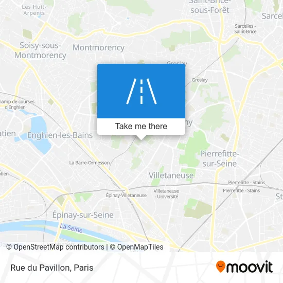Rue du Pavillon map