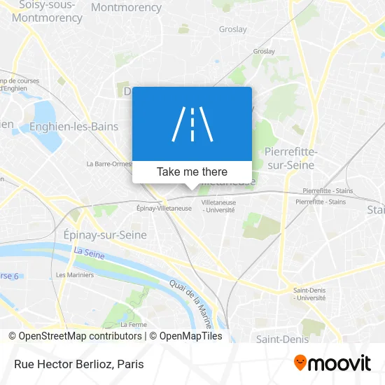 Rue Hector Berlioz map