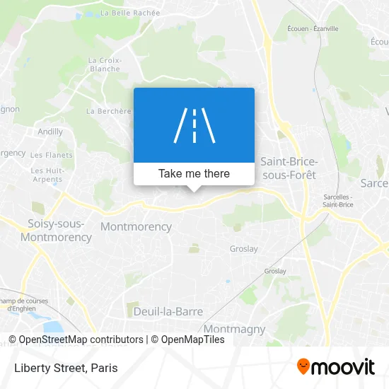 Rue de la Liberté map