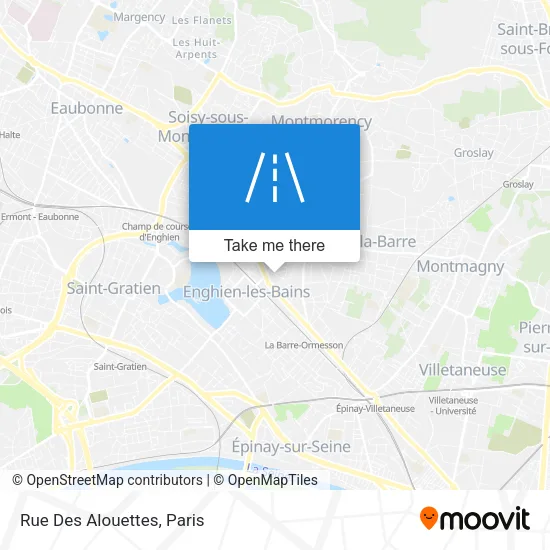 Rue Des Alouettes map