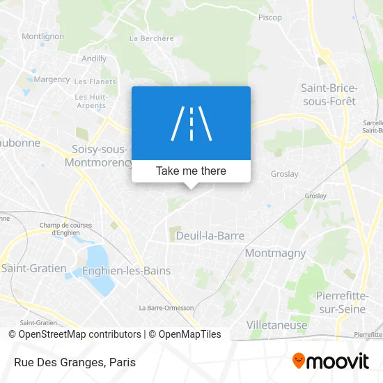 Rue Des Granges map