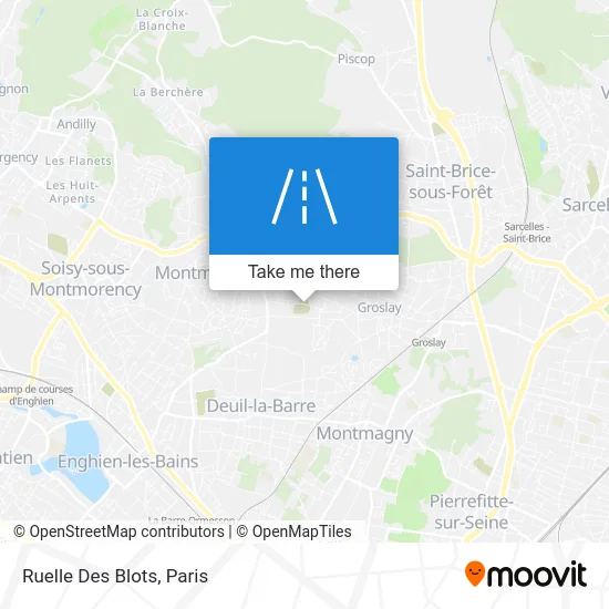 Ruelle Des Blots map