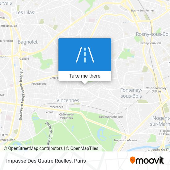 Impasse Des Quatre Ruelles map