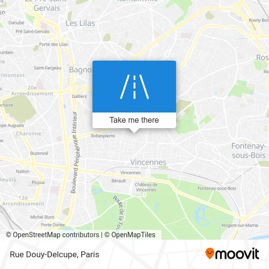 Rue Douy-Delcupe map