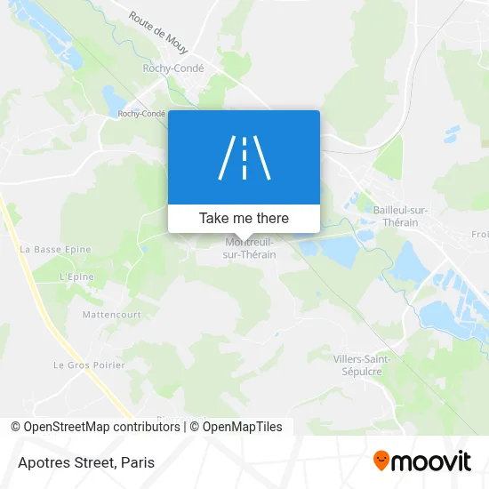 Rue Des Apôtres map