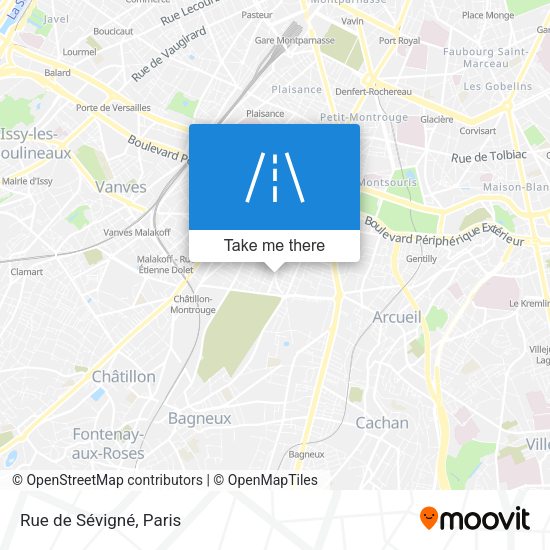 Rue de Sévigné map