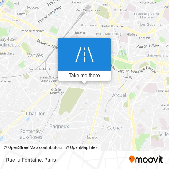 Rue la Fontaine map