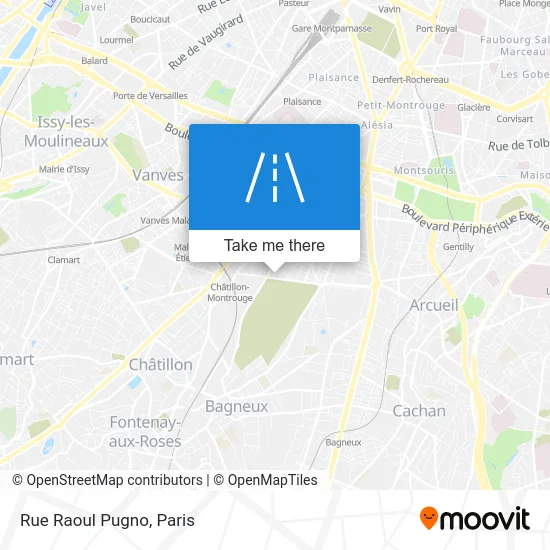 Rue Raoul Pugno map