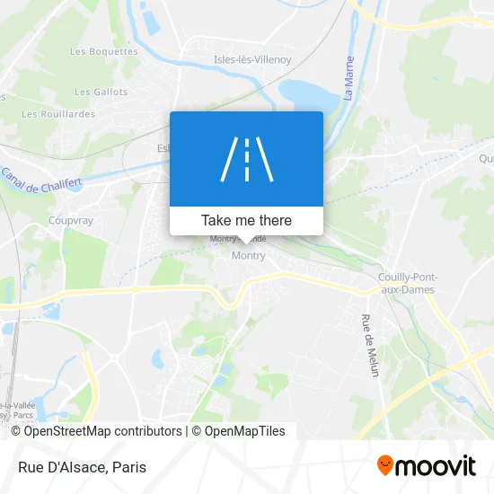 Rue D'Alsace map