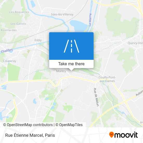 Rue Étienne Marcel map