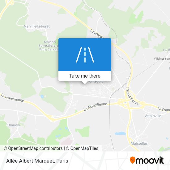 Allée Albert Marquet map