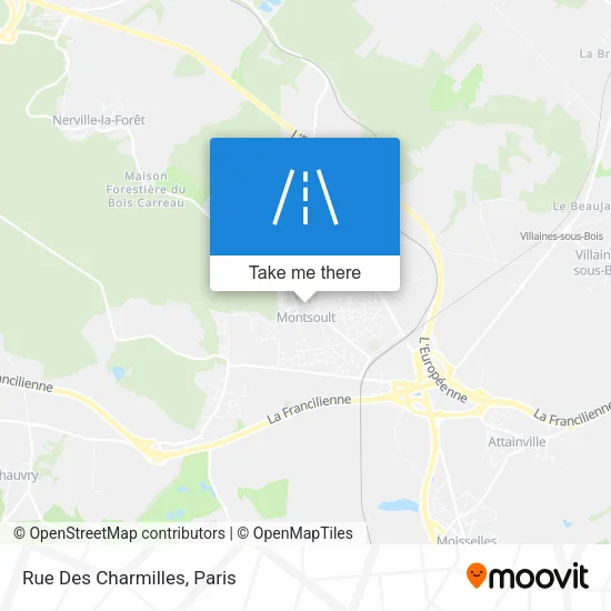 Rue Des Charmilles map