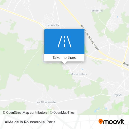 Allée de la Rousserolle map