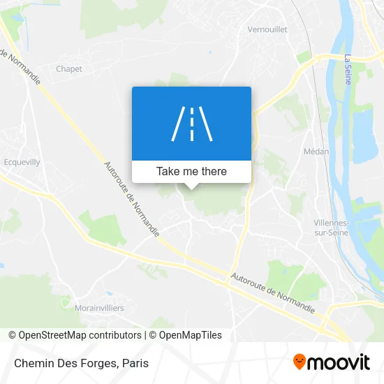 Chemin Des Forges map