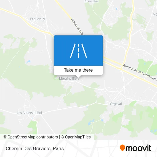 Chemin Des Graviers map