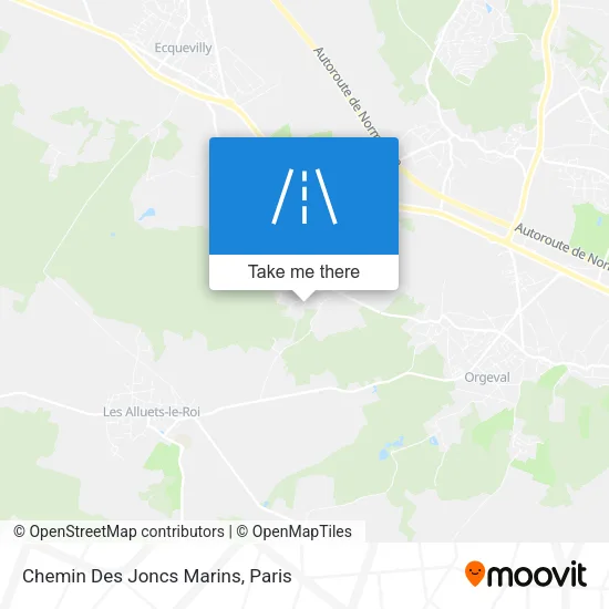 Chemin Des Joncs Marins map