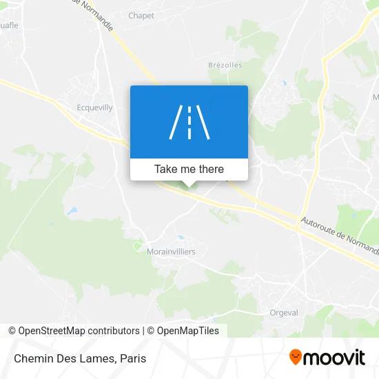 Chemin Des Lames map