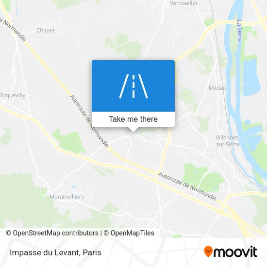 Impasse du Levant map