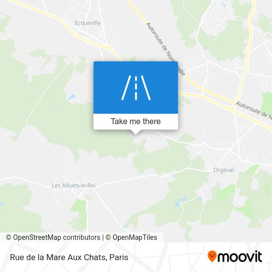 Rue de la Mare Aux Chats map