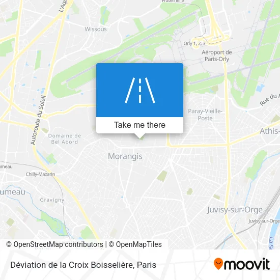 Déviation de la Croix Boisselière map