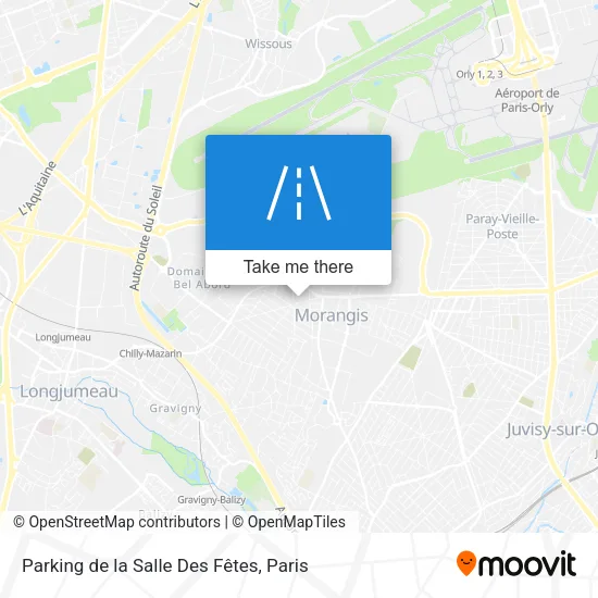 Parking de la Salle Des Fêtes map