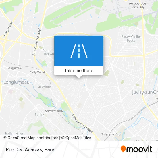 Rue Des Acacias map
