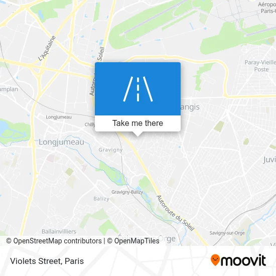 Rue Des Violettes map