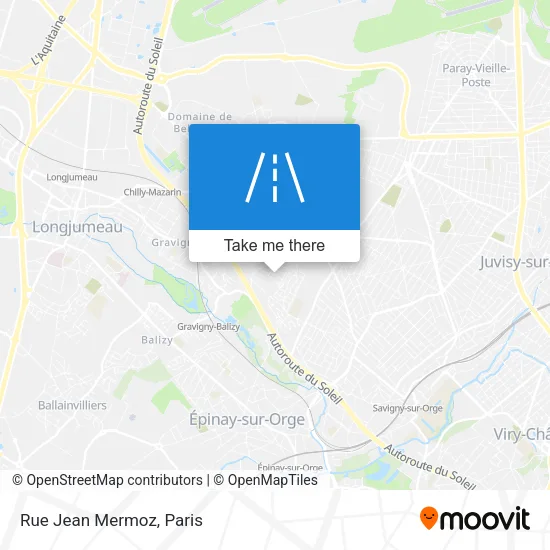 Rue Jean Mermoz map