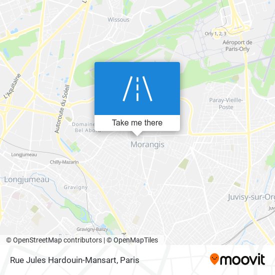 Mapa Rue Jules Hardouin-Mansart