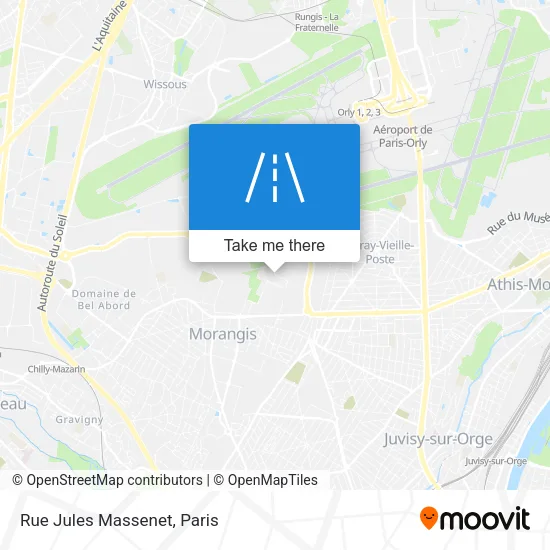 Rue Jules Massenet map