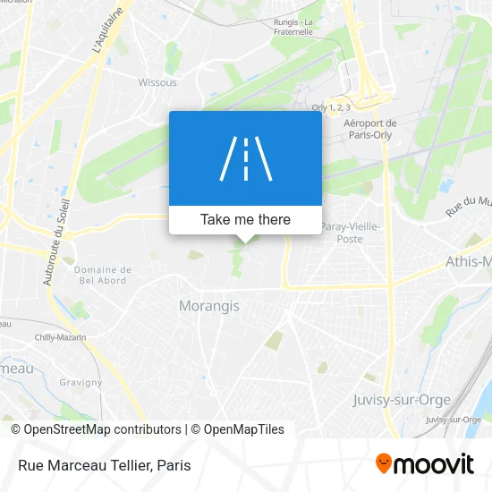 Rue Marceau Tellier map