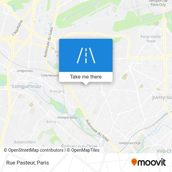 Rue Pasteur map