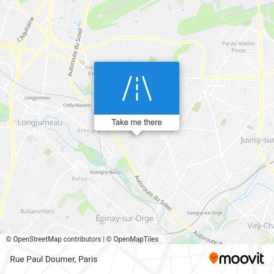 Rue Paul Doumer map