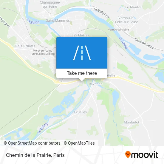 Chemin de la Prairie map