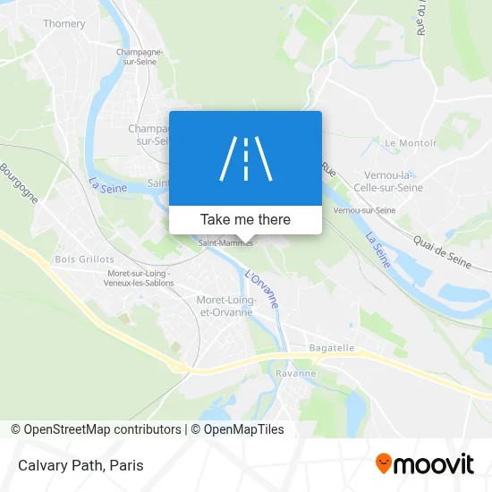 Chemin du Calvaire map