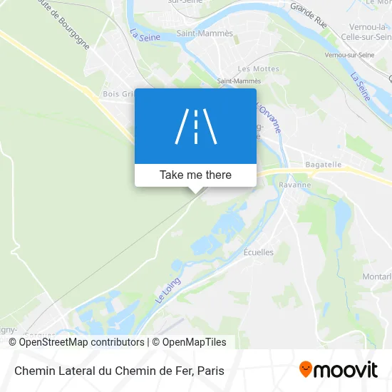 Chemin Lateral du Chemin de Fer map