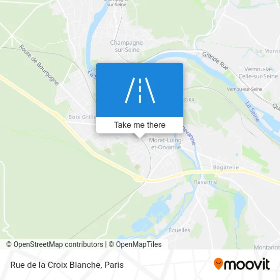 Rue de la Croix Blanche map