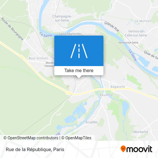 Rue de la République map
