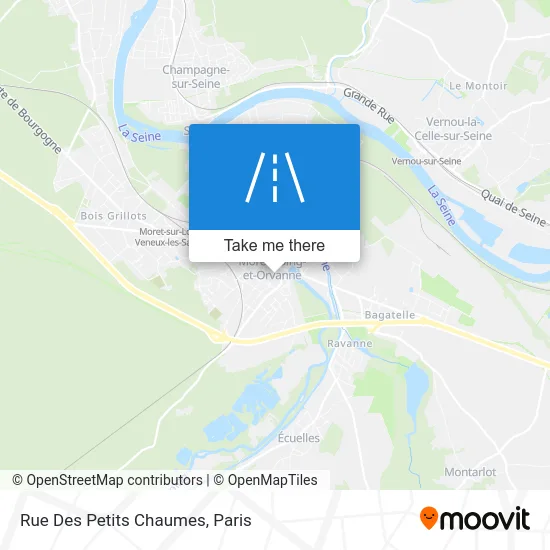 Rue Des Petits Chaumes map