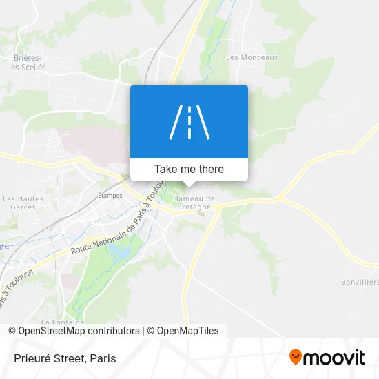 Rue du Prieuré map