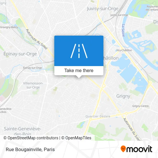 Rue Bougainville map