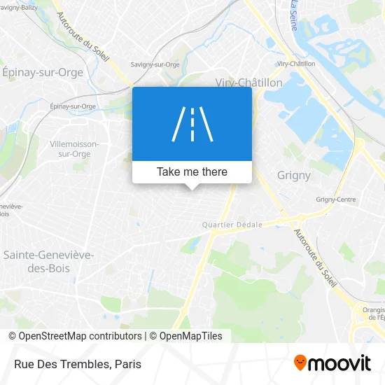 Rue Des Trembles map