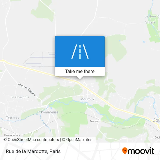 Rue de la Mardotte map