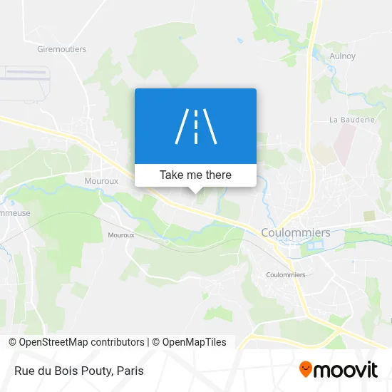 Rue du Bois Pouty map