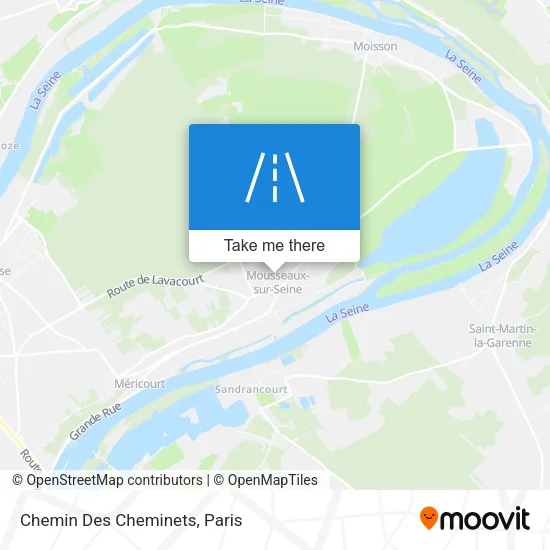 Chemin Des Cheminets map
