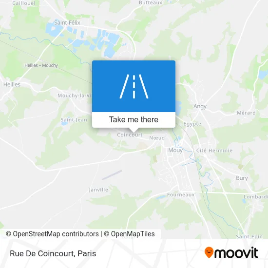 Rue De Coincourt map