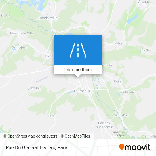 Rue Du Général Leclerc map