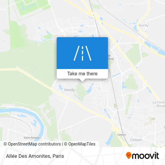 Allée Des Amonites map